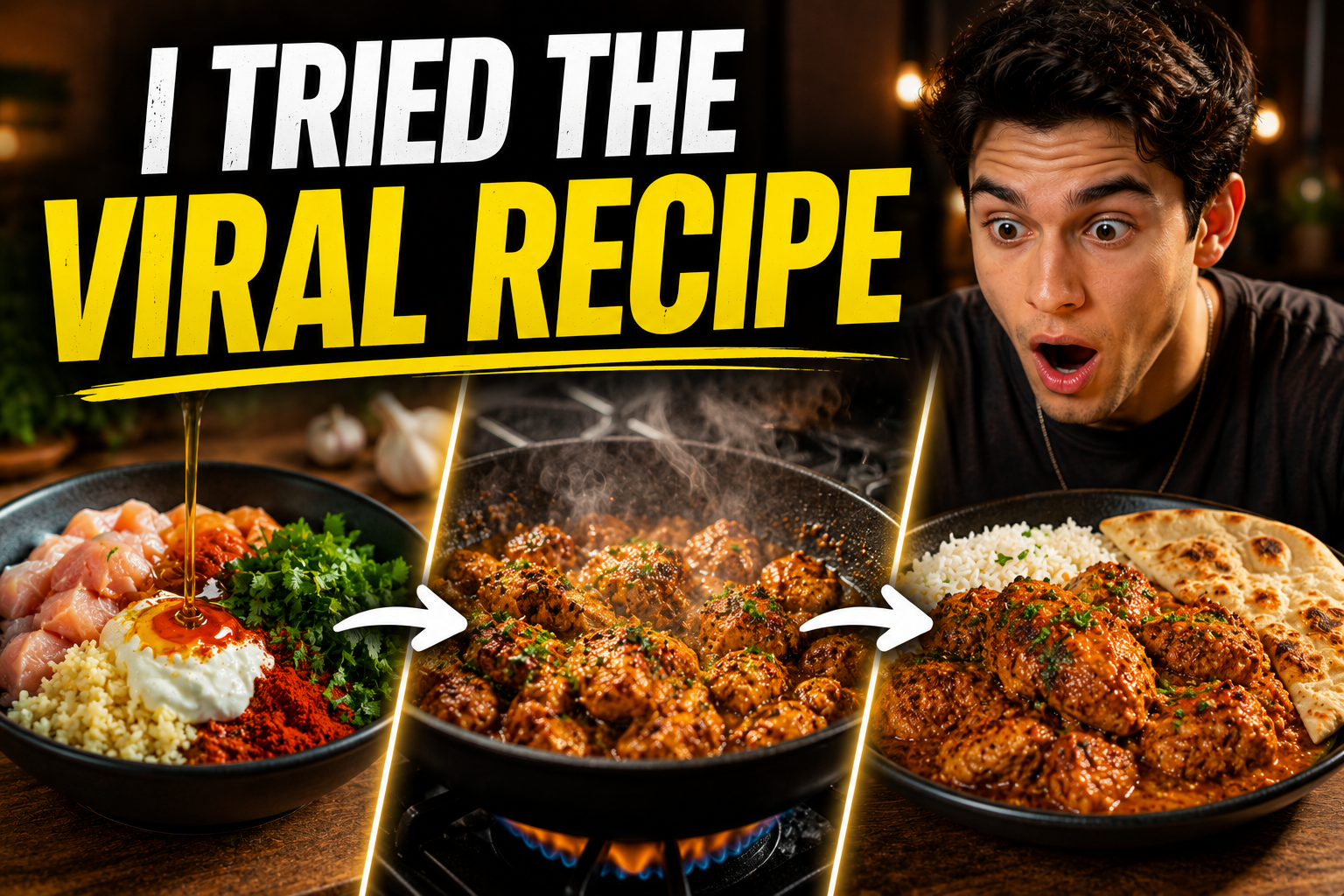 I Tried The Viral Recipe thumbnail result for Food